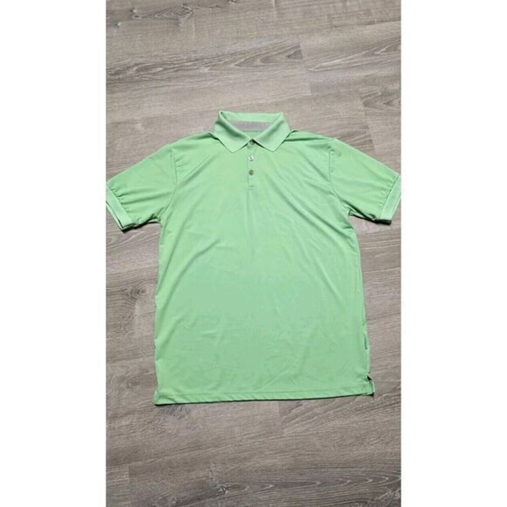 Mio‎ Marino Men's Green Short Sleeve Polo Size Medium